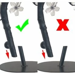 LED Lampe De Cerisier, 0.43M 40LED, Arbre Lumineux LED, Branches Noires, Pour La Décoration De Maison (Multicolore) - ST0011 -OSRAM || EUROPALAMP Soldes Boutique 100094976 4