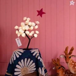 45cm Arbre Lumière De Décoration à 36 LED, Lampe De Nuit Rose Arbre De Table Pour La Décoration De La Maison, Du Mariage Et De Noël, Blanc Chaud - ST0003 -OSRAM || EUROPALAMP Soldes Boutique 100094979 5