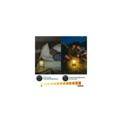 Lanterne Solaire Lot De 2 Lanternes De Camping Rechargeables, à Intensité Variable, Lanternes De Camping Portables, étanches, Légères Pour Cour, Randonnée, Pannes De Courant D'urgence -OSRAM || EUROPALAMP Soldes Boutique 100155333 5