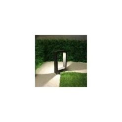 Borne Lumineuse Prise Electrique LED 7W 3000k IP65 Terrasse Eclairage Exterieure Jardin Lampe Noir Design Blanc Chaud Luminaire Etanche Deco Ip65 -OSRAM || EUROPALAMP Soldes Boutique 100155502 3