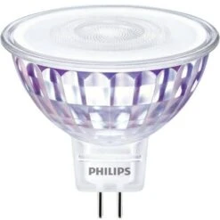 LED Philips Master LEDspot Value 30740700 GU5.3 N/A Puissance: 7.5 W Blanc Neutre N/A 9 KWh/1000h
