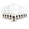 Lot De 10 Ampoules LED E14 Mini Globe 5.5W 470 Lumens Eq 40W Température De Couleur: Blanc Chaud 2700K -OSRAM || EUROPALAMP Soldes Boutique 10348140 1
