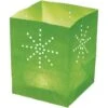 Lot 5 Sacs Lumineux Medium Verts - Lanternes De Jardin En Papier 100% Ignifugé - Lanternes Papier à Poser Décoration Extérieure Mariage, Anniversaire, Jardin -OSRAM || EUROPALAMP Soldes Boutique 10361558 1