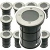 Lot De 10 Spots Exterieur Encastrable IP67 230V Acier Rond Double Presse-étoupe 2 Lot De 10 Spots Exterieur Encastrable IP67 230V Acier Rond Double Presse-étoupe -OSRAM || EUROPALAMP Soldes Boutique 10405699 1