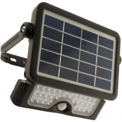 Projecteur LED 5W Avec Panneau Solaire Et Détecteur Intégrés -OSRAM || EUROPALAMP Soldes Boutique 10828891 3