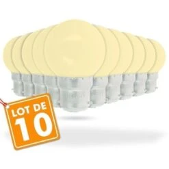Lot De 10 Ampoules Led Jaune 1 Watt (équivalent à 10 Watt) Guirlande Guinguette -OSRAM || EUROPALAMP Soldes Boutique 11151505 2