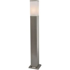 QAZQA Malios - Éclairage De Terrasse Et D'allée De Jardin Moderne - 1 Lumière - L 80 Mm - Acier - Design,Moderne - Éclairage Extérieur
