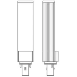 Century Lamp Dimension Pl Led 10w Attacco G24d 2pin Natural Light Plc-102440 -OSRAM || EUROPALAMP Soldes Boutique 12144491 3