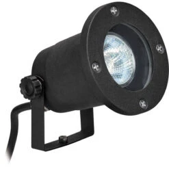 Projecteur De Jardin ASTER IP65 GU10 Noir -OSRAM || EUROPALAMP Soldes Boutique 12365149 3