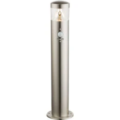 Lampadaire LED Chemin De Jardin éclairage Extérieur Détecteur De Mouvement Lampadaire En Acier Inoxydable Globo 34207S