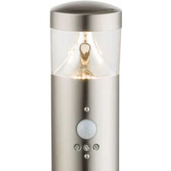 Lampadaire LED Chemin De Jardin éclairage Extérieur Détecteur De Mouvement Lampadaire En Acier Inoxydable Globo 34207S -OSRAM || EUROPALAMP Soldes Boutique 13541700 3