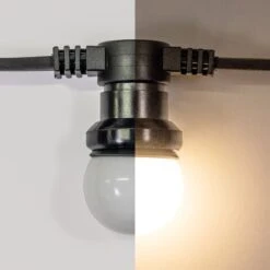 Ampoule Led E27 Blanche - Ampoule 5 Cm Pour Guirlande Guinguette Culot E27 Blanche - Ampoules Led Blanc Chaud Conçu Pour Guirlande Guinguette IP65 1,3W -OSRAM || EUROPALAMP Soldes Boutique 14348349 3