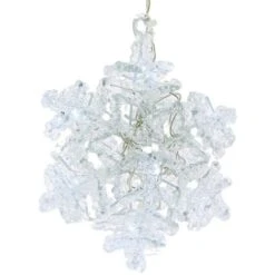 Flocon De Neige Sur Piles 14,50 Cm