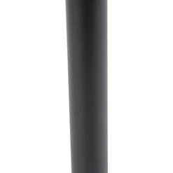 QAZQA Gleam - Lampe Sur Pied Extérieur Moderne - 1 Lumière - Ø 102 Mm - Noir - Moderne - Éclairage Extérieur -OSRAM || EUROPALAMP Soldes Boutique 15114016 5