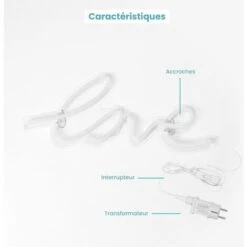 Lampe Néon Love -OSRAM || EUROPALAMP Soldes Boutique 15114164 4