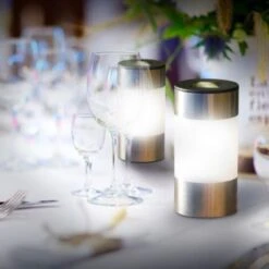 Lot De 8 Bornes Solaires Design Inox 2 En 1 -OSRAM || EUROPALAMP Soldes Boutique 15917159 4