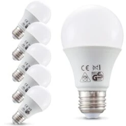 Ampoule LED E27 Ampoule D'économie D'énergie 9W Set De 5