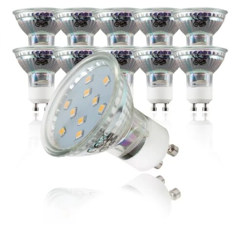 Ampoule LED GU10 Ampoule D'économie D'énergie 3W Blanc Chaud Spot 3000K 4 Ampoule LED GU10 Ampoule D'économie D'énergie 3W Blanc Chaud Spot 3000K – Image 2