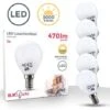 Lot De 5 Ampoules LED E14 Sphérique 5W 470 Lumens Eq 35W Température De Couleur: Blanc Chaud 3000K -OSRAM || EUROPALAMP Soldes Boutique 16359606 1