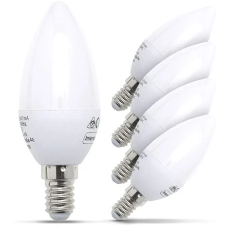 5x Ampoule LED E14 Ampoule D'économie D'énergie 5W Forme Bougie 3 5x Ampoule LED E14 Ampoule D'économie D'énergie 5W Forme Bougie