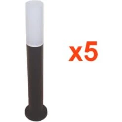 Borne Extérieure 60cm 220V IP65 (Pack De 5) - Noir - SILAMP -OSRAM || EUROPALAMP Soldes Boutique 17230312 3