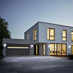 Applique Murale Extérieur LED Avec Détecteur De Mouvements 20W éclairage Façade Maison IP44 Blanche -OSRAM || EUROPALAMP Soldes Boutique 17769875 4