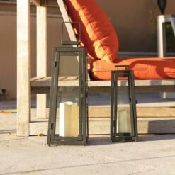 Photophore Solaire Chic Effet Bougie En Verre LED Blanc TOWER LIGHT H36cm -OSRAM || EUROPALAMP Soldes Boutique 18107187 5