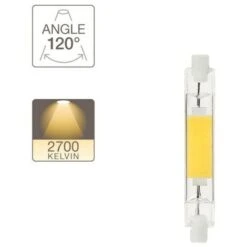 Xanlite - Ampoule RetroLED Crayon, Culot R7S, 4W Cons. (48W Eq.), 470 Lumens, Lumière Blanc Chaud - ALR7S600 -OSRAM || EUROPALAMP Soldes Boutique 18355815 2