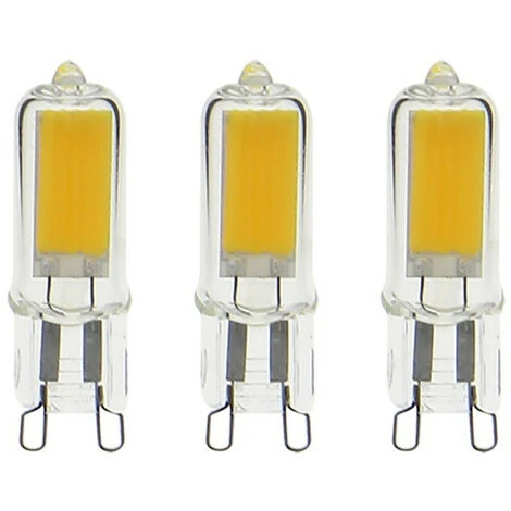 Xanlite - Pack De 3 Ampoules RetroLED Caspule, Culot G9, 2,6W Cons. (20W Eq.), 200 Lumens, Lumière Blanc Chaud - PACK3ALG9200 3 Xanlite - Pack De 3 Ampoules RetroLED Caspule, Culot G9, 2,6W Cons. (20W Eq.), 200 Lumens, Lumière Blanc Chaud - PACK3ALG9200
