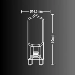 Xanlite - Pack De 3 Ampoules RetroLED Caspule, Culot G9, 2,6W Cons. (20W Eq.), 200 Lumens, Lumière Blanc Chaud - PACK3ALG9200 8 Xanlite - Pack De 3 Ampoules RetroLED Caspule, Culot G9, 2,6W Cons. (20W Eq.), 200 Lumens, Lumière Blanc Chaud - PACK3ALG9200 -OSRAM || EUROPALAMP Soldes Boutique 18355827 3