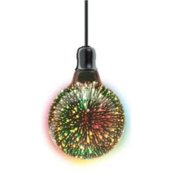 Xanlite - Ampoule LED Déco 3D (G125), Aspect Fireworks, Culot E27, 3,8W Cons. - RFDE400B1253D -OSRAM || EUROPALAMP Soldes Boutique 18355925 4