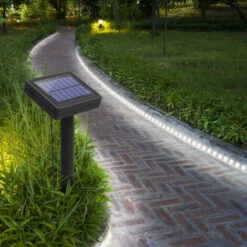 Xanlite - Balise Strip LED Solaire - 3m Blanc - - LSAK3SOLAR -OSRAM || EUROPALAMP Soldes Boutique 18355933 3