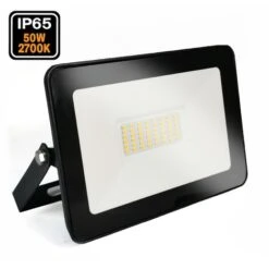EUROPALAMP Projecteur LED 50W Ipad Blanc Chaud 3000K Haute Luminosité