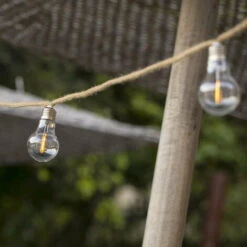 Guirlande Lumineuse Solaire En Corde 10 Ampoules Transparentes LED Blanc Chaud FANTASY CORD SOLAR 7.50m -OSRAM || EUROPALAMP Soldes Boutique 18513324 5