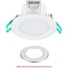 LOT DE 6 SPOTS ENCASTRES LED IP65 FIXE BLANC CHAUD 3000K 6,5W 540 LUMENS - SYLVANIA -OSRAM || EUROPALAMP Soldes Boutique 18826704 1