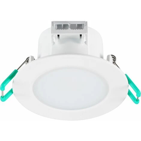 LOT DE 6 SPOTS ENCASTRES LED IP65 FIXE BLANC CHAUD 3000K 6,5W 540 LUMENS - SYLVANIA 4 LOT DE 6 SPOTS ENCASTRES LED IP65 FIXE BLANC CHAUD 3000K 6,5W 540 LUMENS - SYLVANIA – Image 2