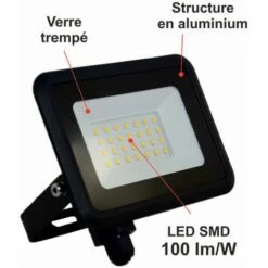Projecteurs LED 10W 1000 LM 4000K IP65 Connexion En Direct - Garantie 5 Ans -OSRAM || EUROPALAMP Soldes Boutique 19322899 3