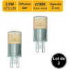 Lot De 2 Ampoules LED G9 3,8W Capsule 470Lm 2700K - Garantie 2 Ans -OSRAM || EUROPALAMP Soldes Boutique 19322907 1