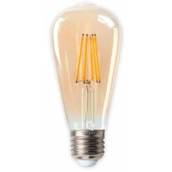 Lot De 6 Ampoules LED Style Vintage Teardrop ST64 Doré 7 Watts Blanc Très Chaud Culot E27 -OSRAM || EUROPALAMP Soldes Boutique 20256666 2
