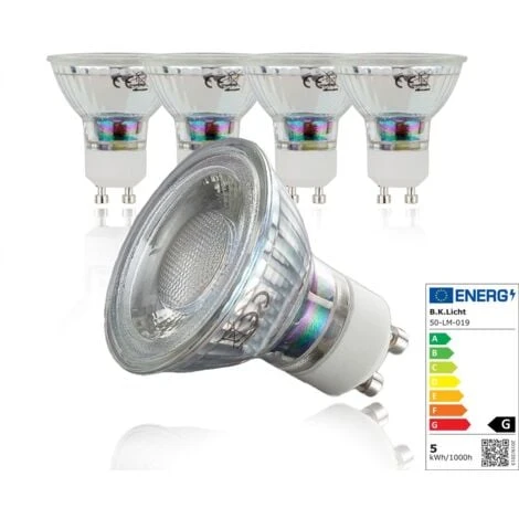 Ampoule LED GU10 Lampe à économie D'énergie 5 Watt Ampoule Set A 5 3 Ampoule LED GU10 Lampe à économie D'énergie 5 Watt Ampoule Set A 5