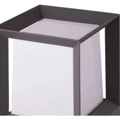 LÚZETE - BALISA EXTÉRIEUR SNOWDROP 16CM E27 ANTRACITE -OSRAM || EUROPALAMP Soldes Boutique 21154970 3