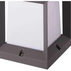 LÚZETE - BALISA EXTÉRIEUR SNOWDROP 16CM E27 ANTRACITE -OSRAM || EUROPALAMP Soldes Boutique 21154970 4