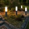 4x éclairage De Base Extérieur éclairage De Terrasse Anthracite Projecteurs De Jardin En Acier Inoxydable Lampes De Cour -OSRAM || EUROPALAMP Soldes Boutique 22614288 1