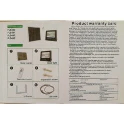 Projecteur LED Solaire 12W 550Lm 3,2V/5,5Ah - Blanc Jour 6000K -OSRAM || EUROPALAMP Soldes Boutique 22795146 4