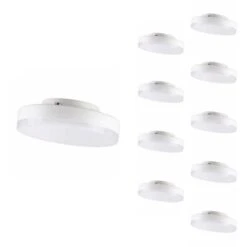 Ampoule LED GX53 7W SLIM (Pack De 10) - Blanc Neutre 4000K - 5500K - SILAMP