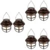 Lot De 6 Lanternes Solaires LED Lampes De Grille Décoration De Jardin éclairage Extérieur Lampes De Balcon Rouille -OSRAM || EUROPALAMP Soldes Boutique 23725668 1