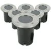 Lot De 6 Spots Encastrable De Sol INOX 304 GU10 IP67 1 Lot De 6 Spots Encastrable De Sol INOX 304 GU10 IP67 -OSRAM || EUROPALAMP Soldes Boutique 24107443 1