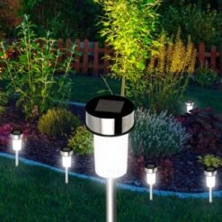 Lot De 20 Bornes Solaires à LED Lampes De Jardin à Planter -OSRAM || EUROPALAMP Soldes Boutique 24168399 4