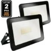 EUROPALAMP 2 Projecteurs LED 100W Ipad Blanc Chaud 3000K Haute Luminosité -OSRAM || EUROPALAMP Soldes Boutique 24369099 1
