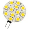 Ampoule LED G4 2,4W Ronde Lumière 20W - Blanc Chaud 2700K -OSRAM || EUROPALAMP Soldes Boutique 24496853 1